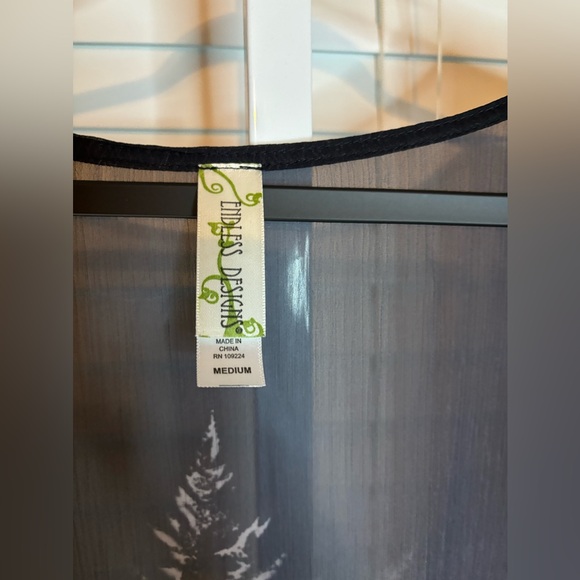 Endless Designs Kimono/Swimsuit Cover Up-Size Medium - Picture 2 of 7